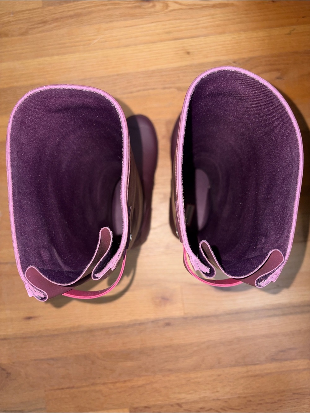 Hunter Original Back Adjustable Rain Boots- Chestnut Crust/Hayes Burgundy - Picture 10 of 17